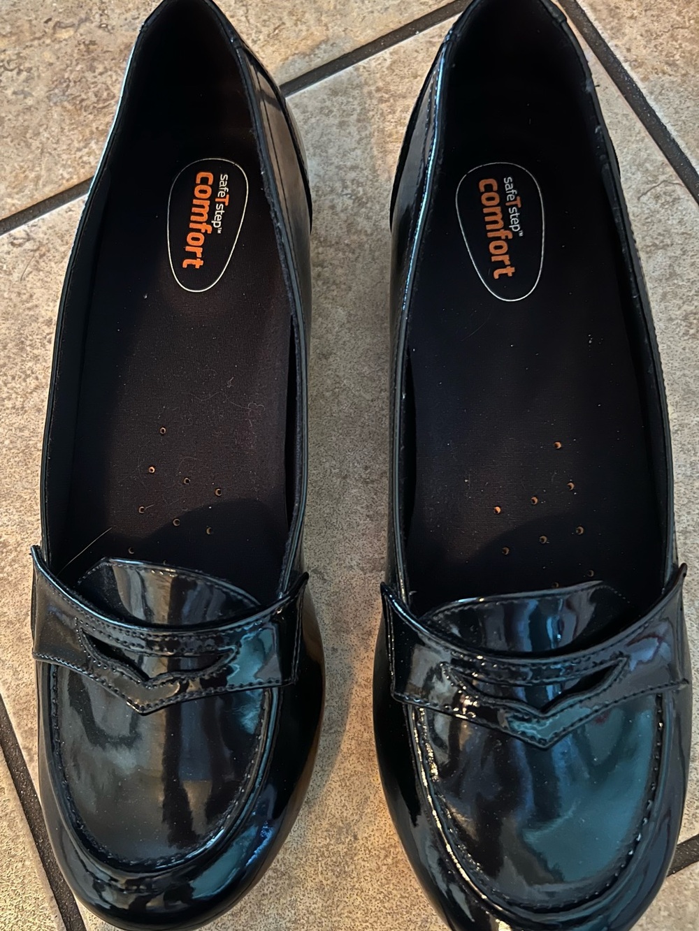 Comfort+ Women's Black Patent Loafers